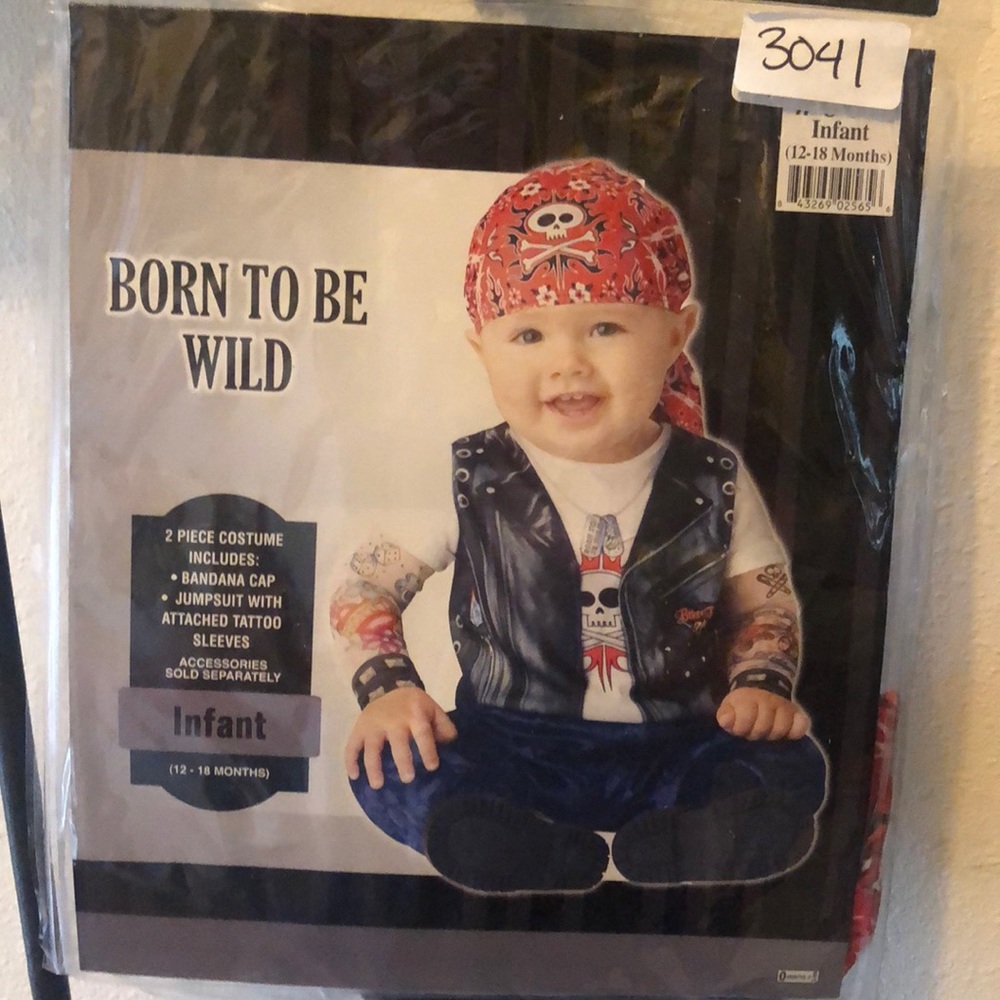 Born to be wild Infant costume